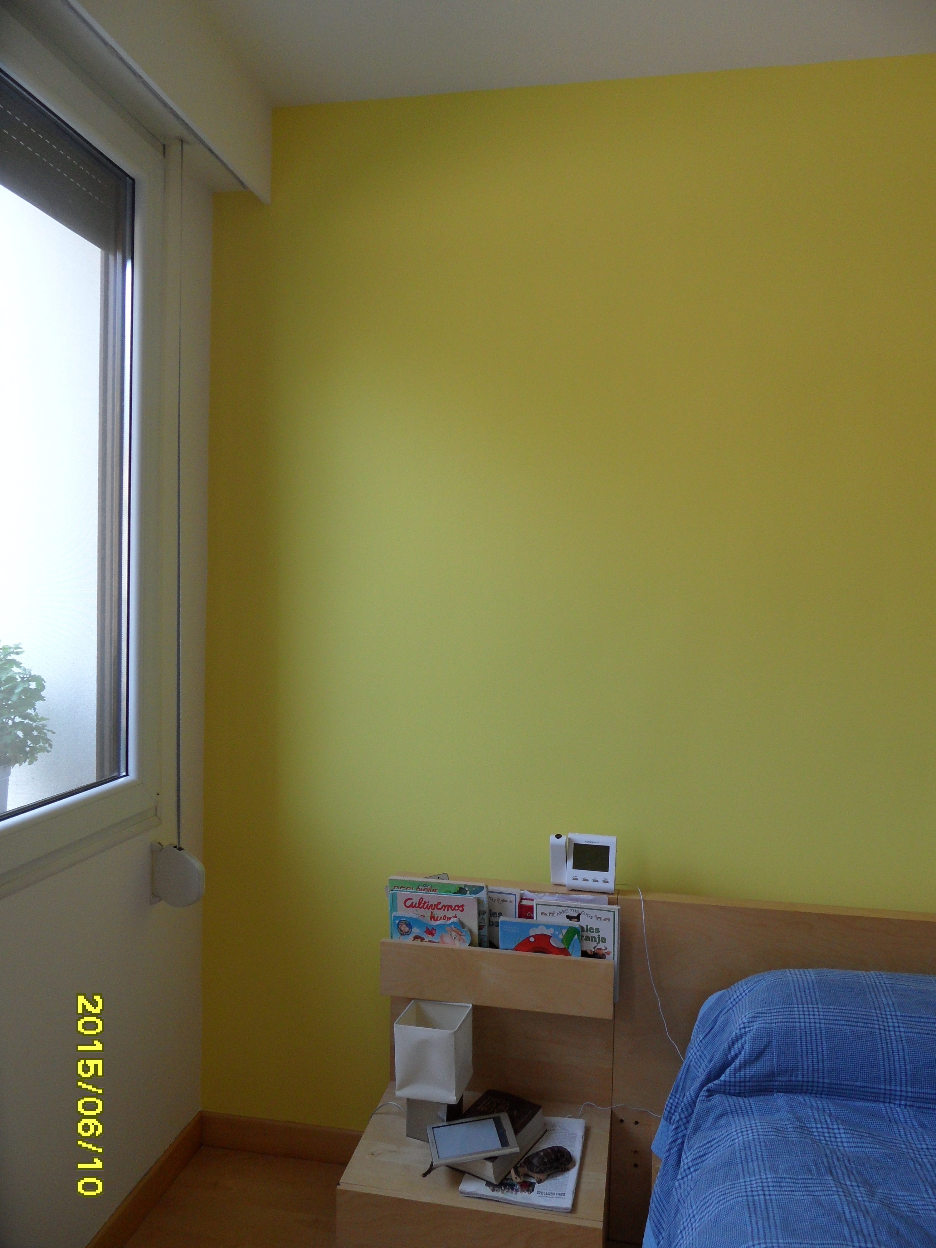 interno prima del risanamento e della pittura