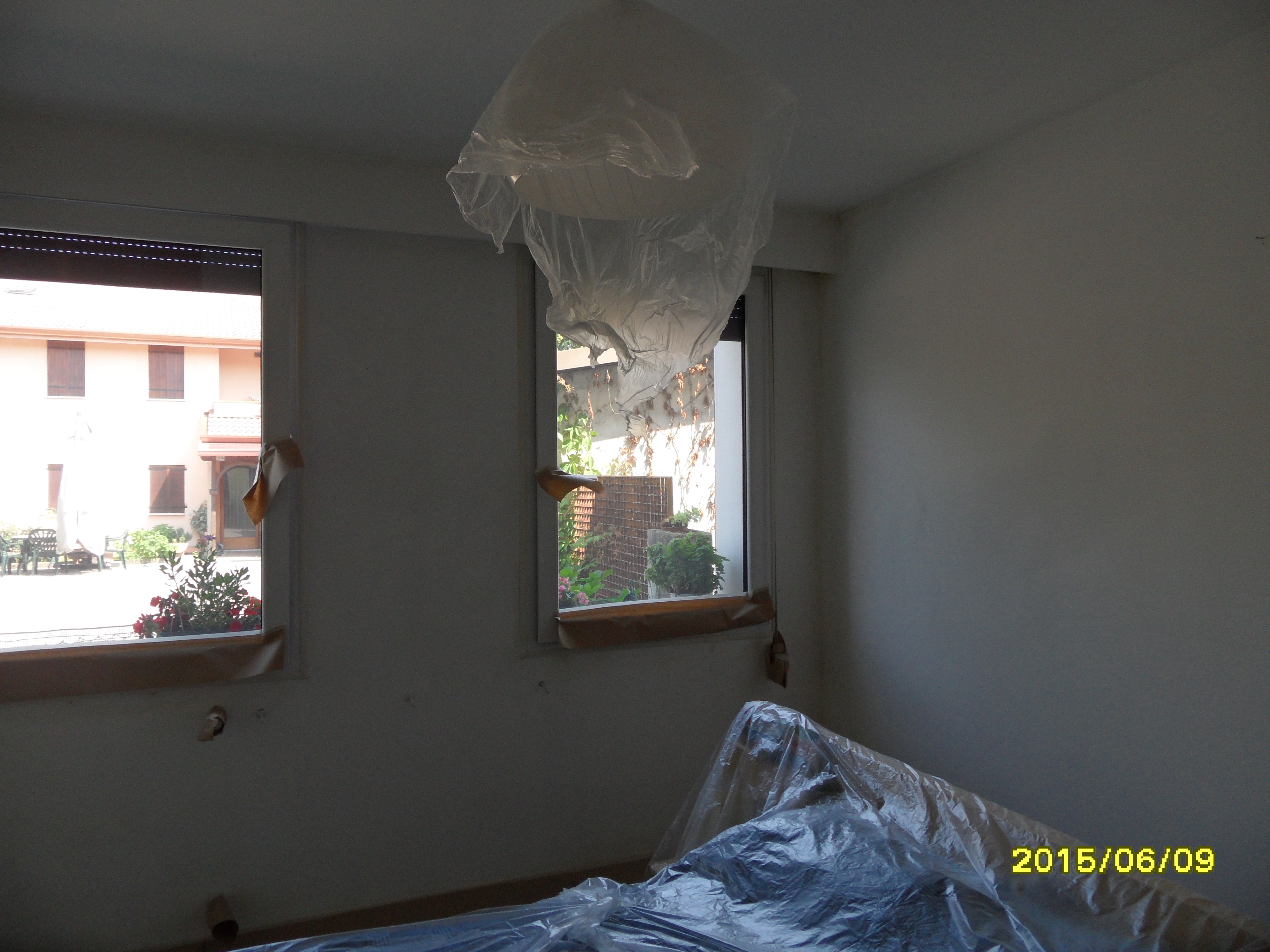 interno dopo il risanamento e la dipintura